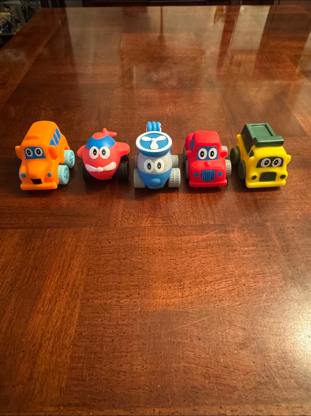 Kids Connection Squeezy Toddler Baby Car Plane Helicopter Truck Set